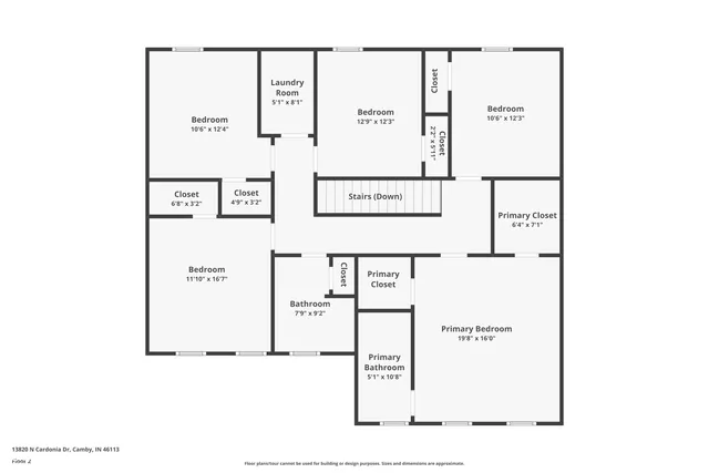 $2,585 | 13820 Cardonia Drive, Camby, IN 46113