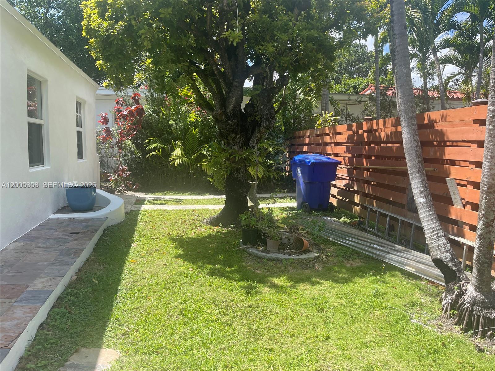 554 Northeast 74th Street, Unit 2 Miami, FL 33138 - Photo 24 of 30 Shaded green space with room to create a quiet sitting area, garden, or personal retreat