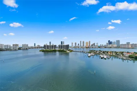 a view of city from a balcony