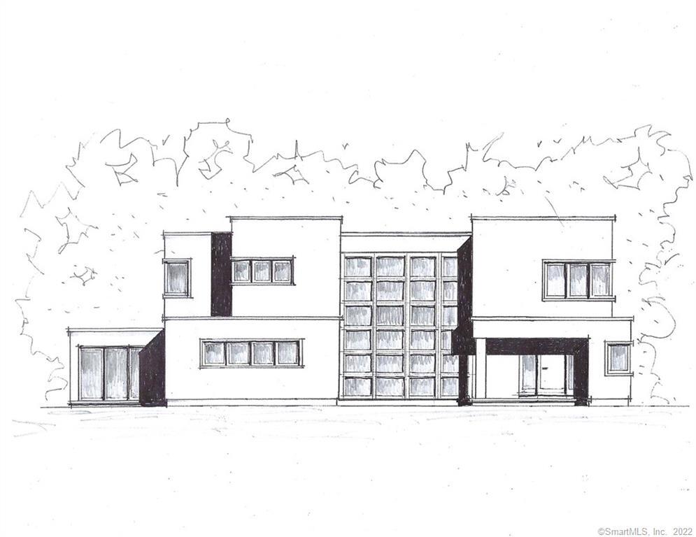 65 Umpawaug Road Redding, CT 06896 - Photo 4 of 4 a black and white photo of a building