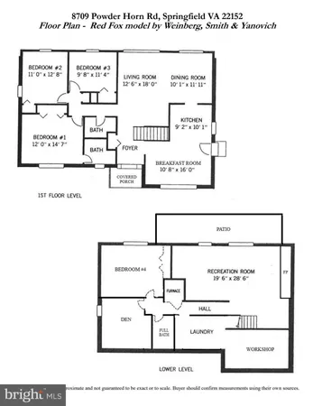$775,000 | 8709 Powder Horn Road, Springfield, VA 22152