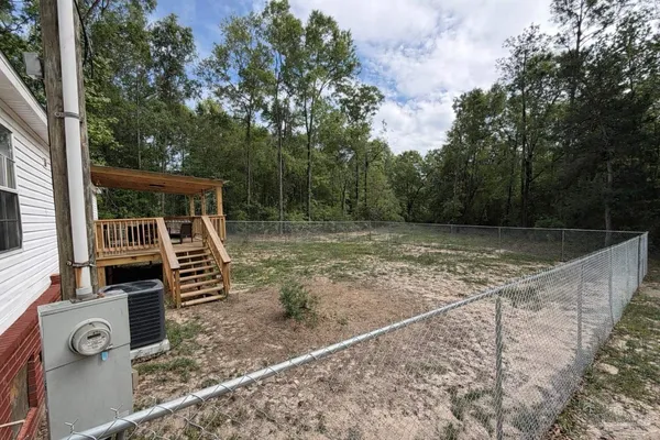 a view of outdoor space with seating