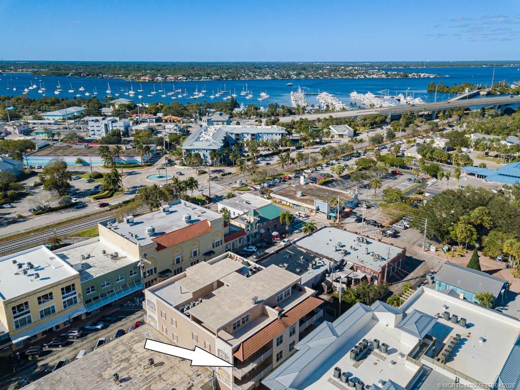 47 Southwest Osceola Street, Unit UN206 Stuart, FL 34994 - Photo 43 of 43 an aerial view of a city