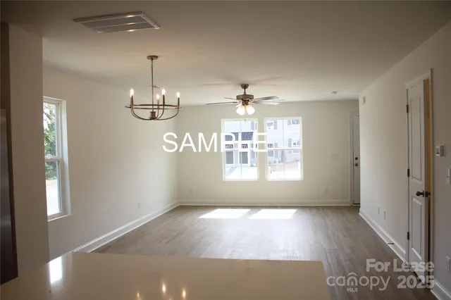 en view interior of the house