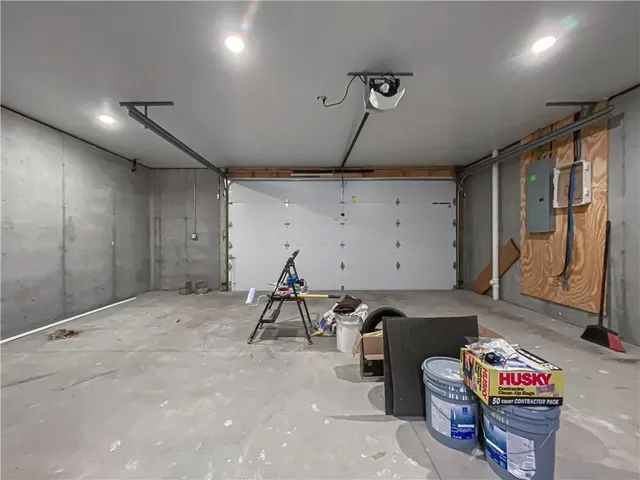 a view of room with furniture