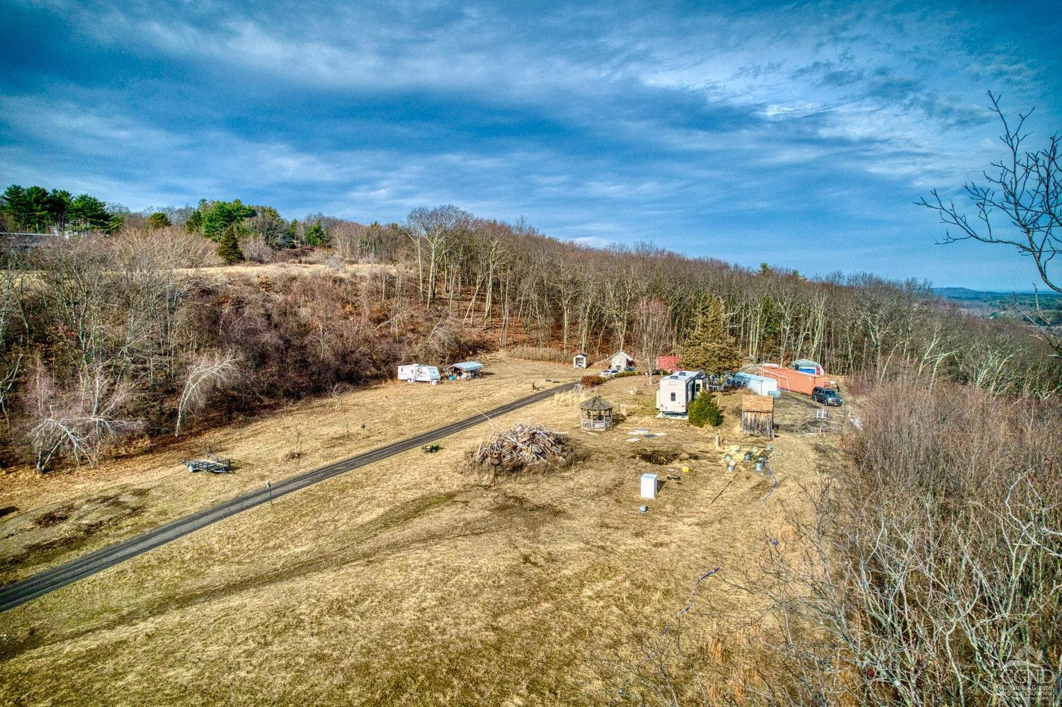 20 Skinner Road Catskill, NY 12414 - Photo 13 of 14 a view of a yard with wooden fence