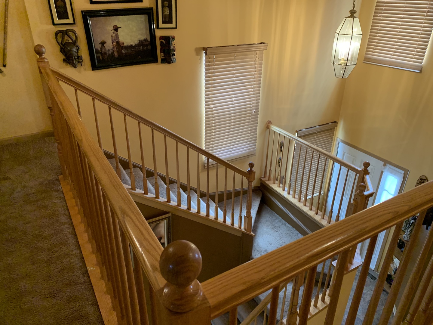 21211 Gray Hawk Drive Matteson, IL 60443 - Photo 22 of 36 a view of staircase with railing and a window