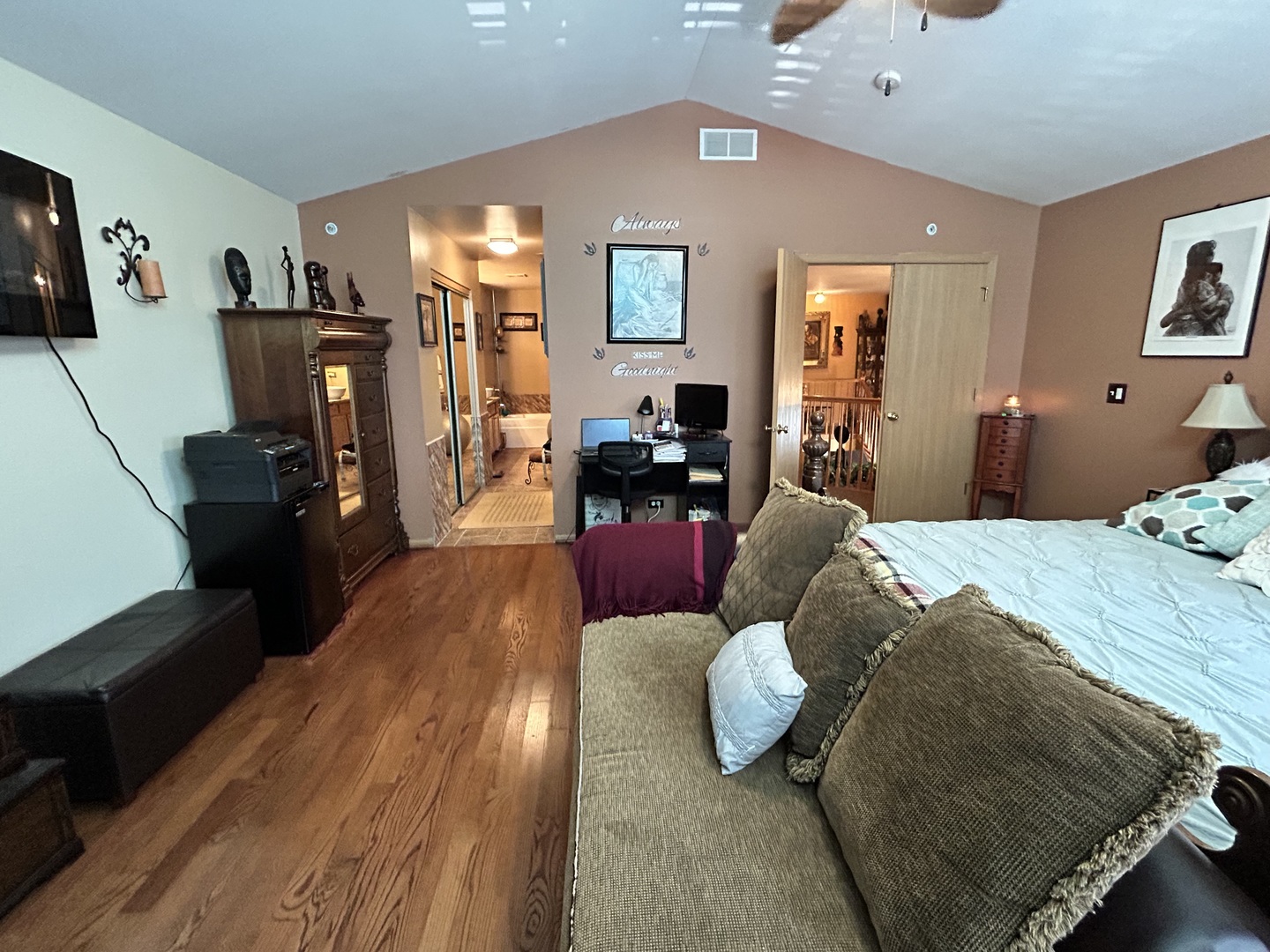 21211 Gray Hawk Drive Matteson, IL 60443 - Photo 27 of 36 a bed room with a bed window and a couch
