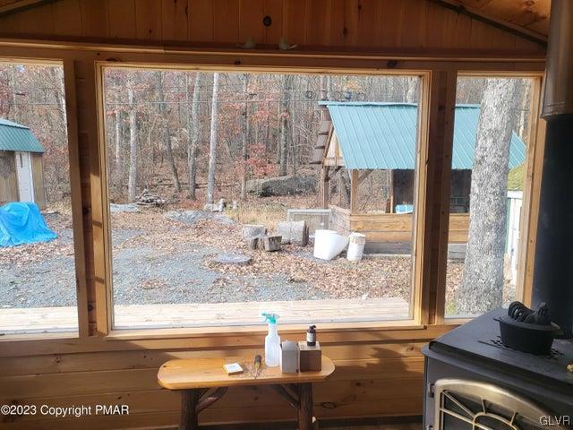 125 Ness Road Dingmans Ferry, PA 18328 - Photo 25 of 29 a view of a window and a living room