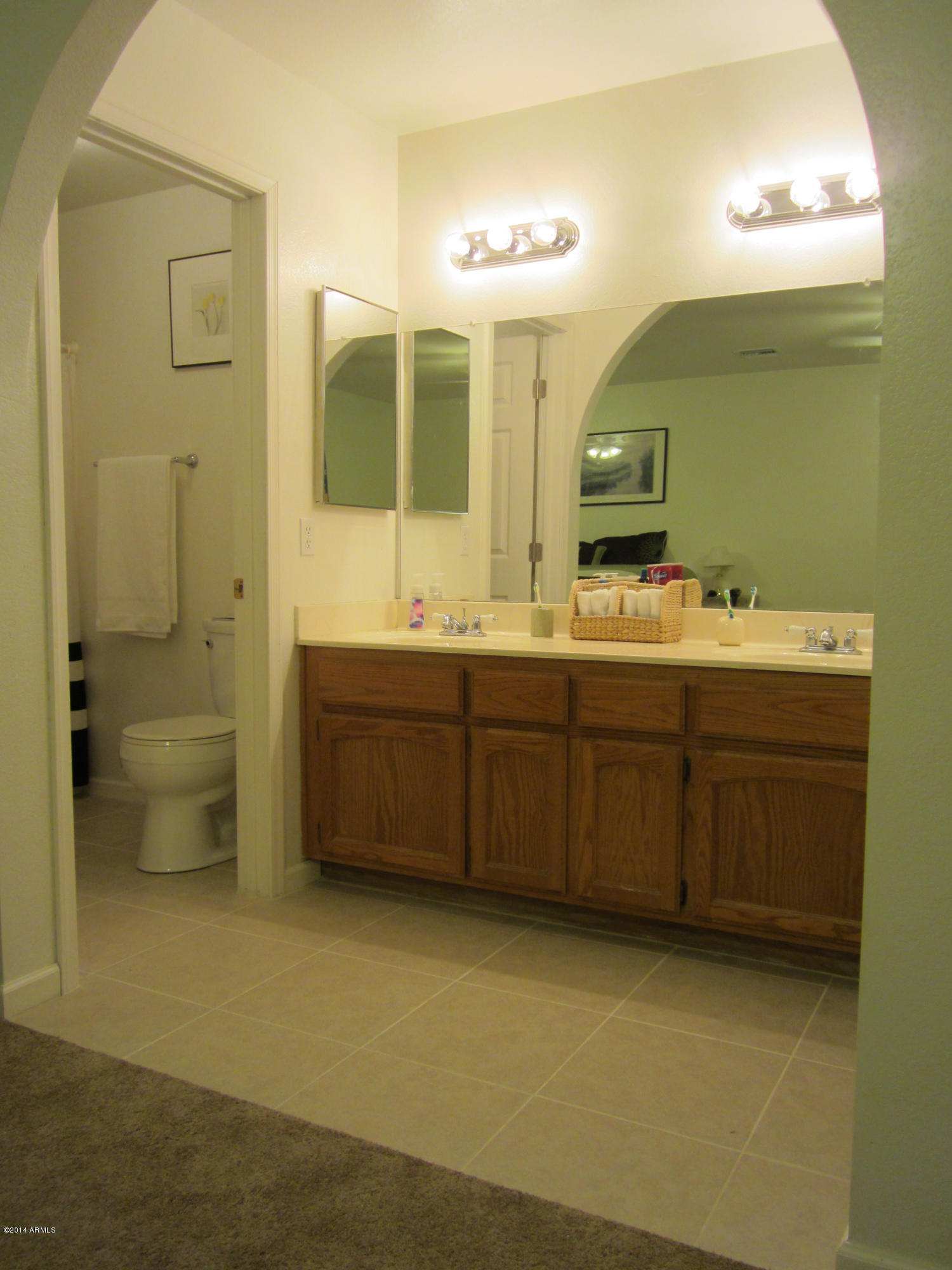 5639 East Ellis Street Mesa, AZ 85205 - Photo 15 of 26 Master bath 1