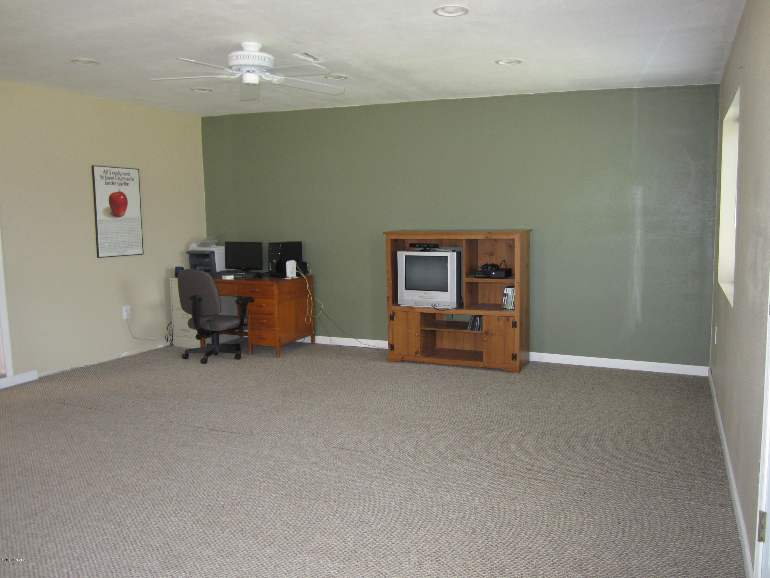 5639 East Ellis Street Mesa, AZ 85205 - Photo 9 of 26 Permitted Addition_Home Office_Media Roo