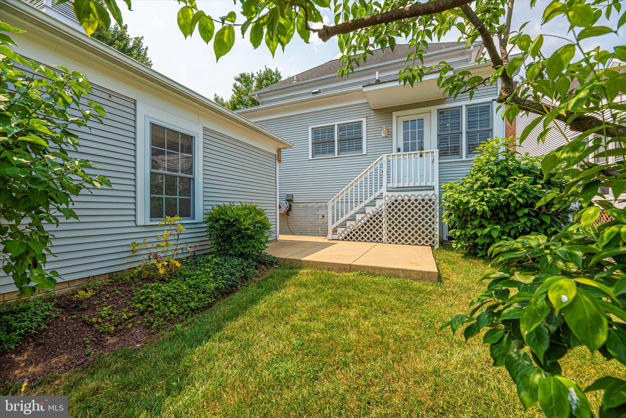 2442-5 Five Shillings Road Frederick, MD 21701 - Photo 32 of 44 Rear Yard with Patio