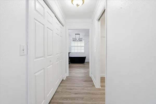 a view of a hallway