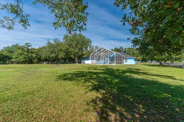 a view of an outdoor space and a lake view