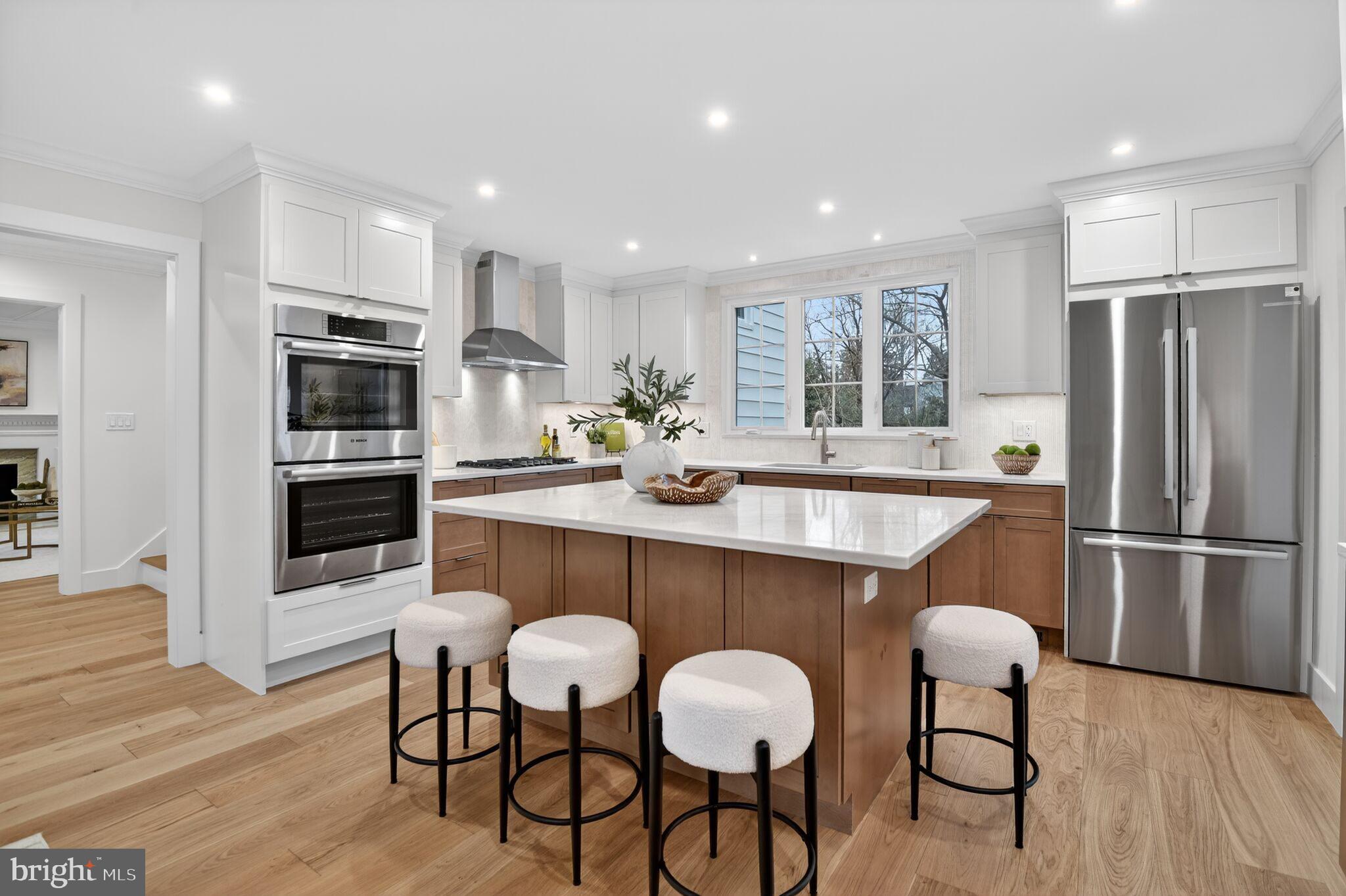 3637 Tilden Street Northwest Washington, DC 20008 - Photo 13 of 49 Kitchen | island seating