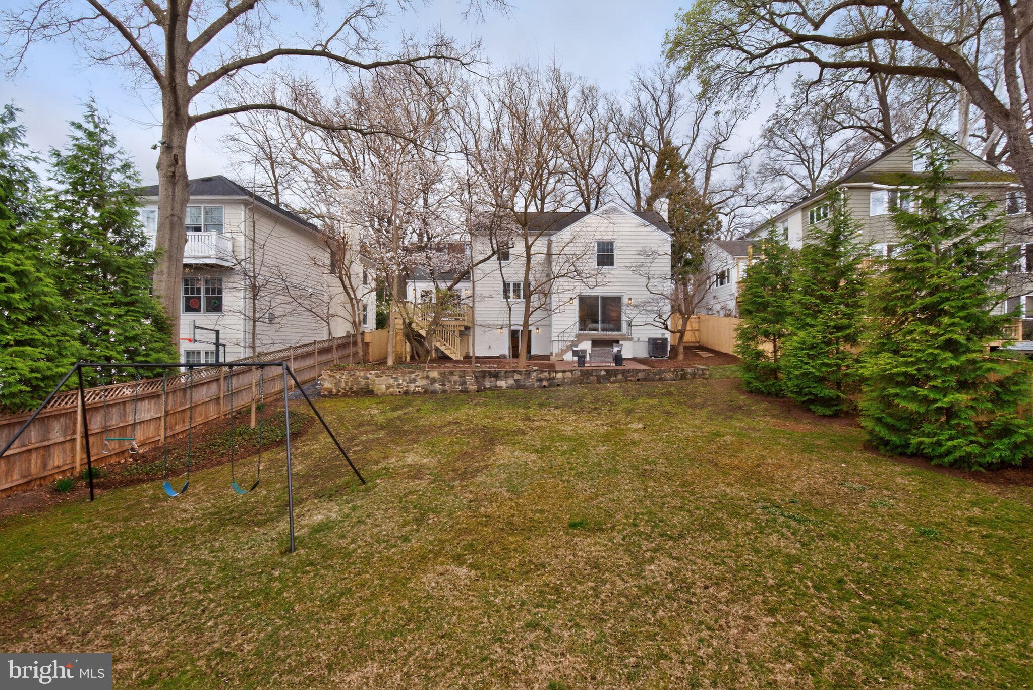3637 Tilden Street Northwest Washington, DC 20008 - Photo 24 of 48 Rear Lawn