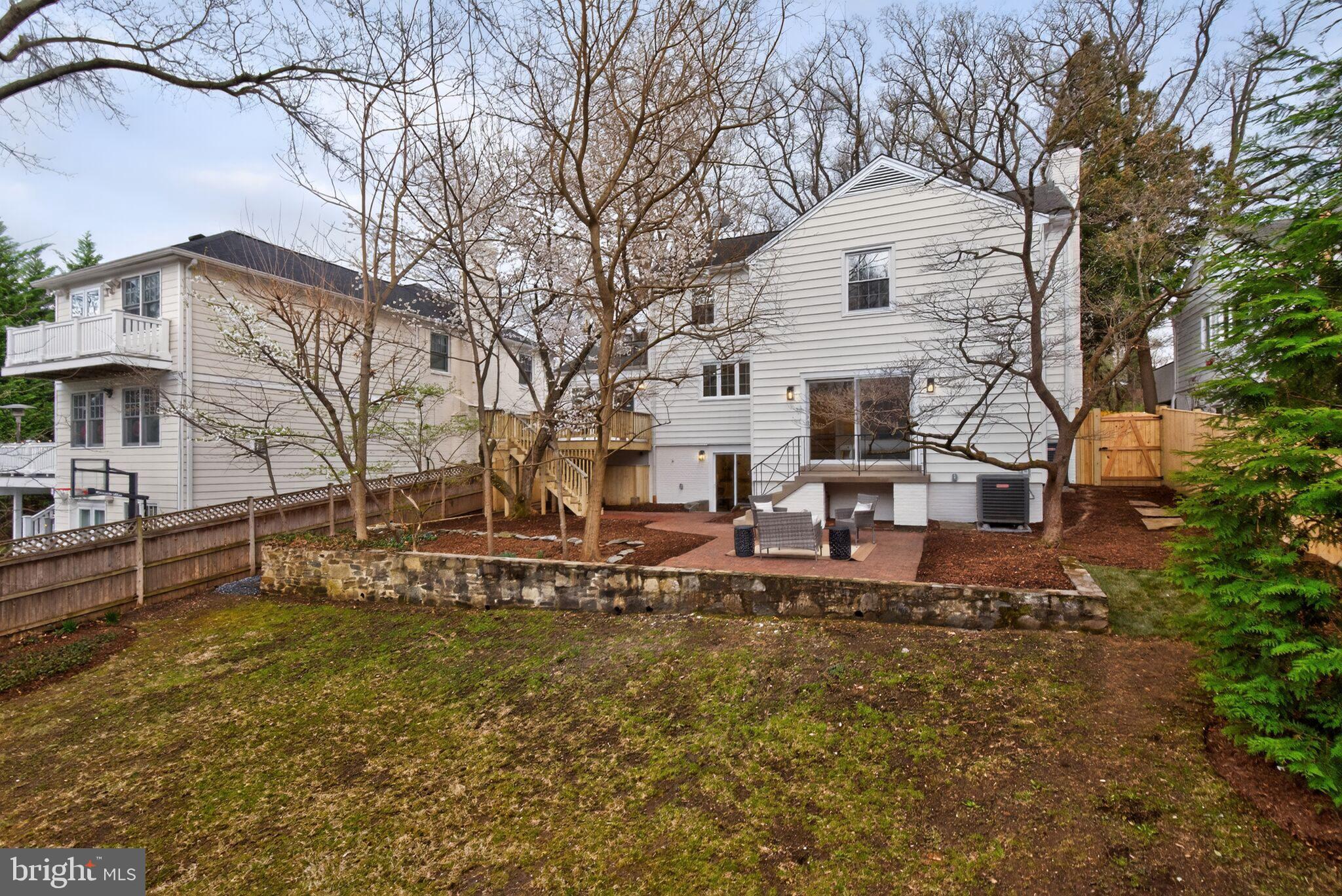 3637 Tilden Street Northwest Washington, DC 20008 - Photo 24 of 49 Rear Lawn |