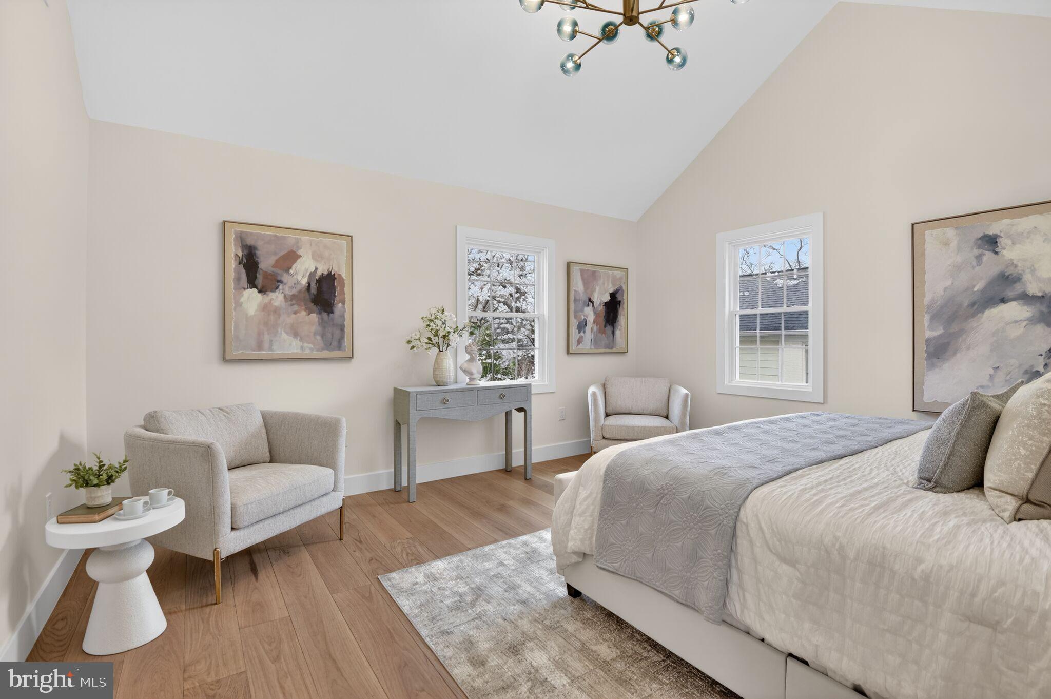 3637 Tilden Street Northwest Washington, DC 20008 - Photo 26 of 49 Primary Bedroom | cathedral ceiling