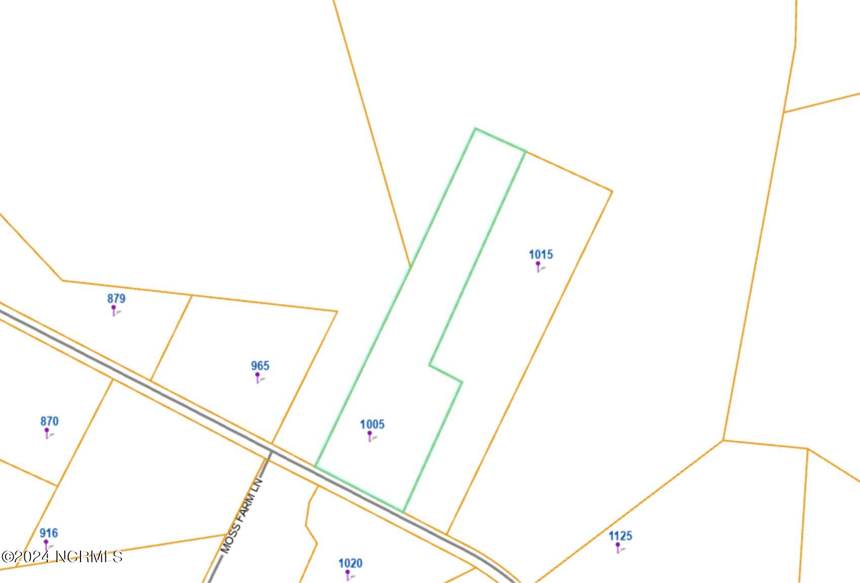 1005 Youngs Road Vass, NC 28394 - Photo 110 of 114 Plat Map
