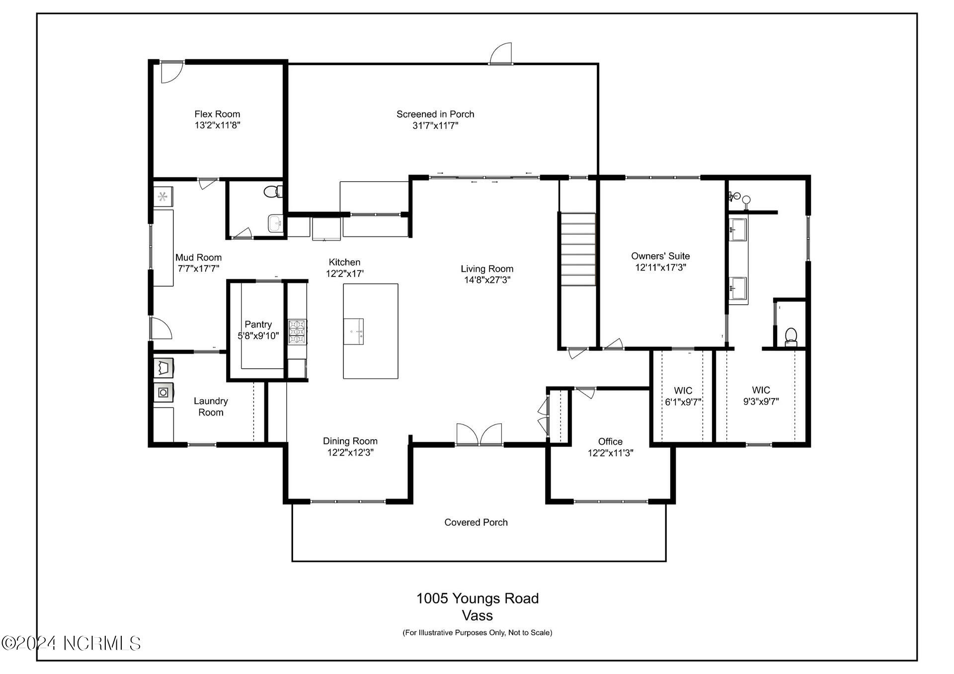 1005 Youngs Road Vass, NC 28394 - Photo 113 of 114 Floor Plan