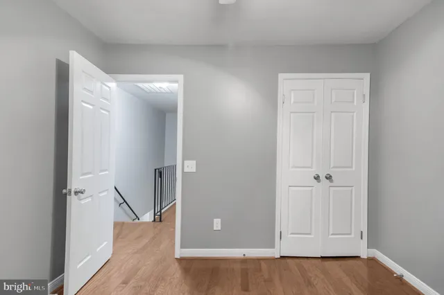 wooden floor in an empty room