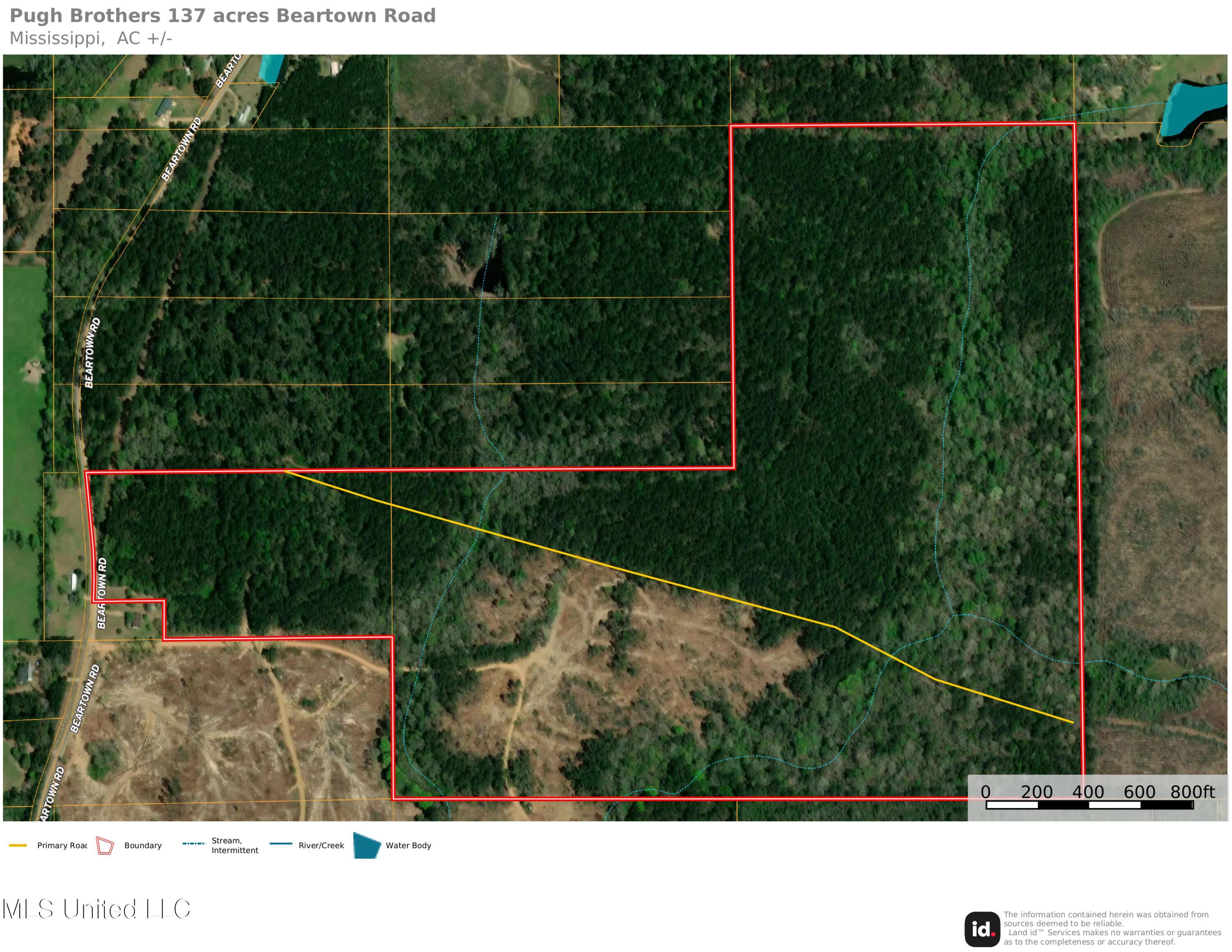 Beartown Road Jayess, MS 39641 - Photo 42 of 44 Jarrett and Natalie Pugh 137 acres Aeria