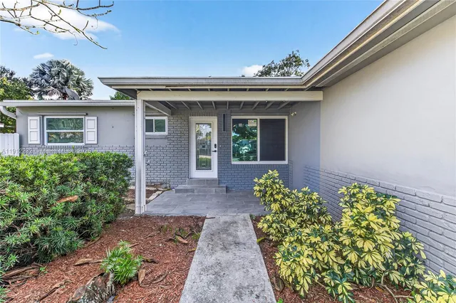 front view of a house