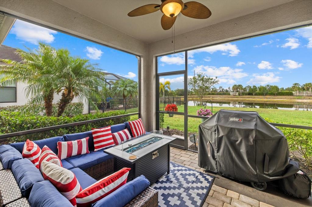17018 Blue Rdg Place Bradenton, FL 34211 - Photo 26 of 34 a outdoor living space with furniture and city view