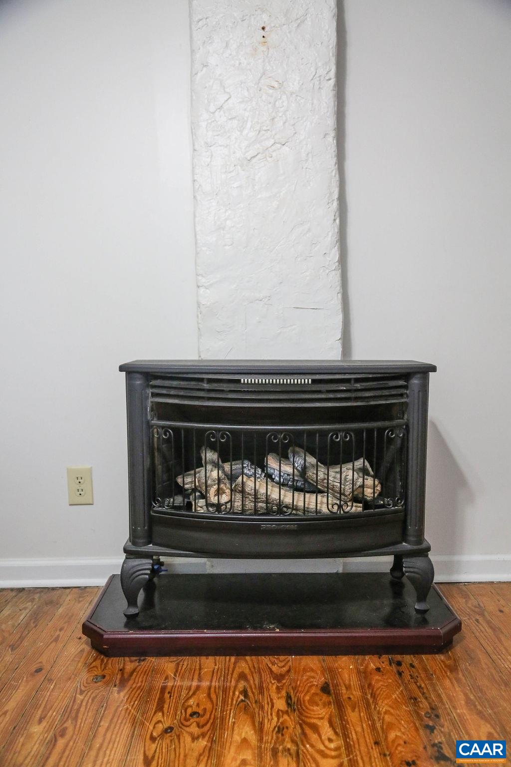 6473 Plank Road Afton, VA 22920 - Photo 23 of 66 a view of fireplace with wooden floor