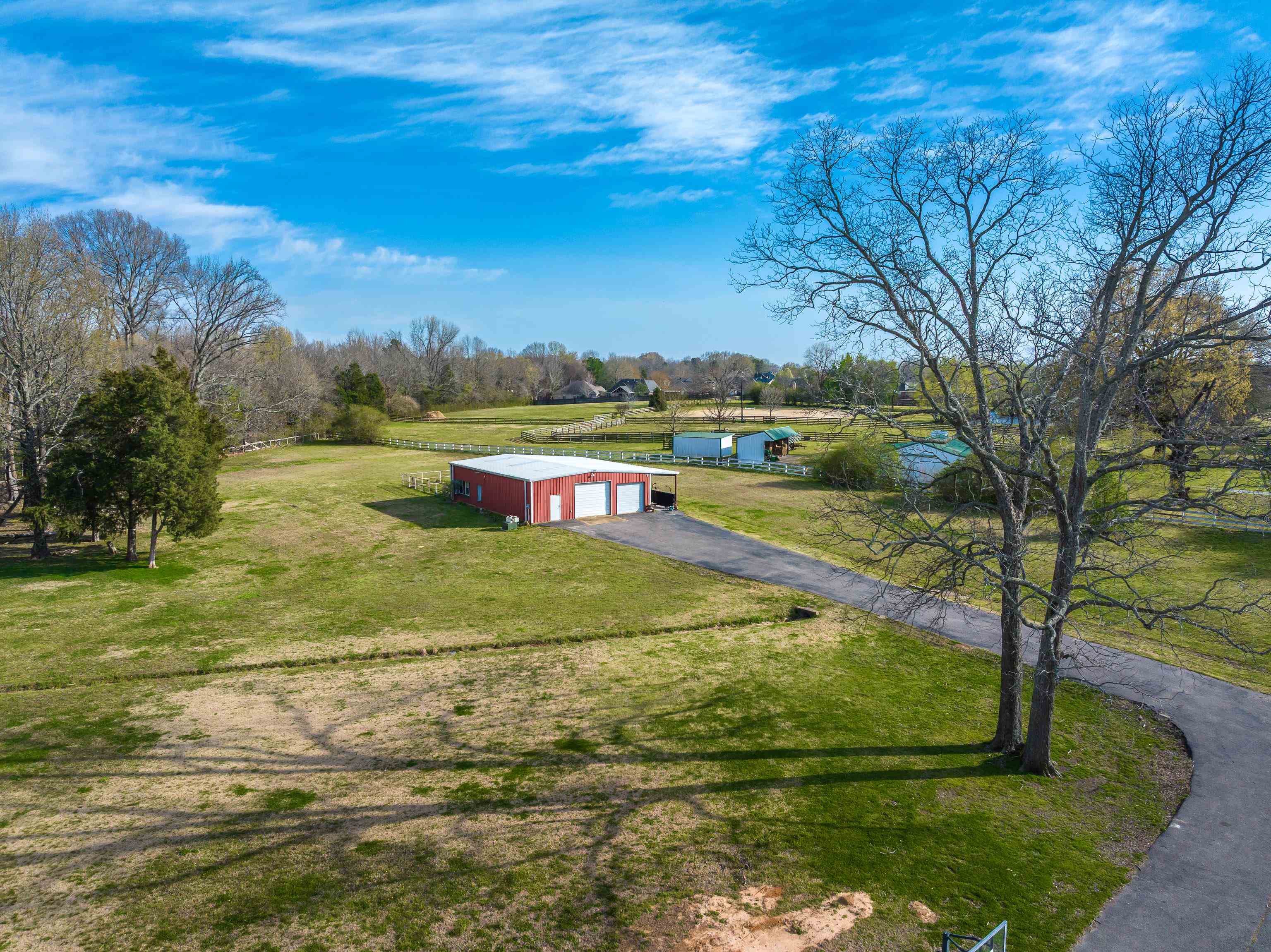 10471 Collierville Road Collierville, TN 38017 - Photo 32 of 40 Bird's eye view with a rural view