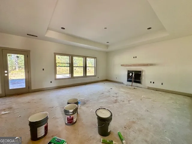 a view of a storage & utility room with window