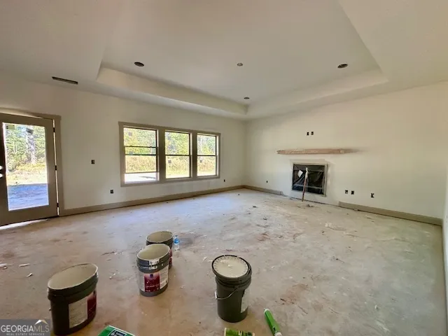 a view of livingroom with furniture and window