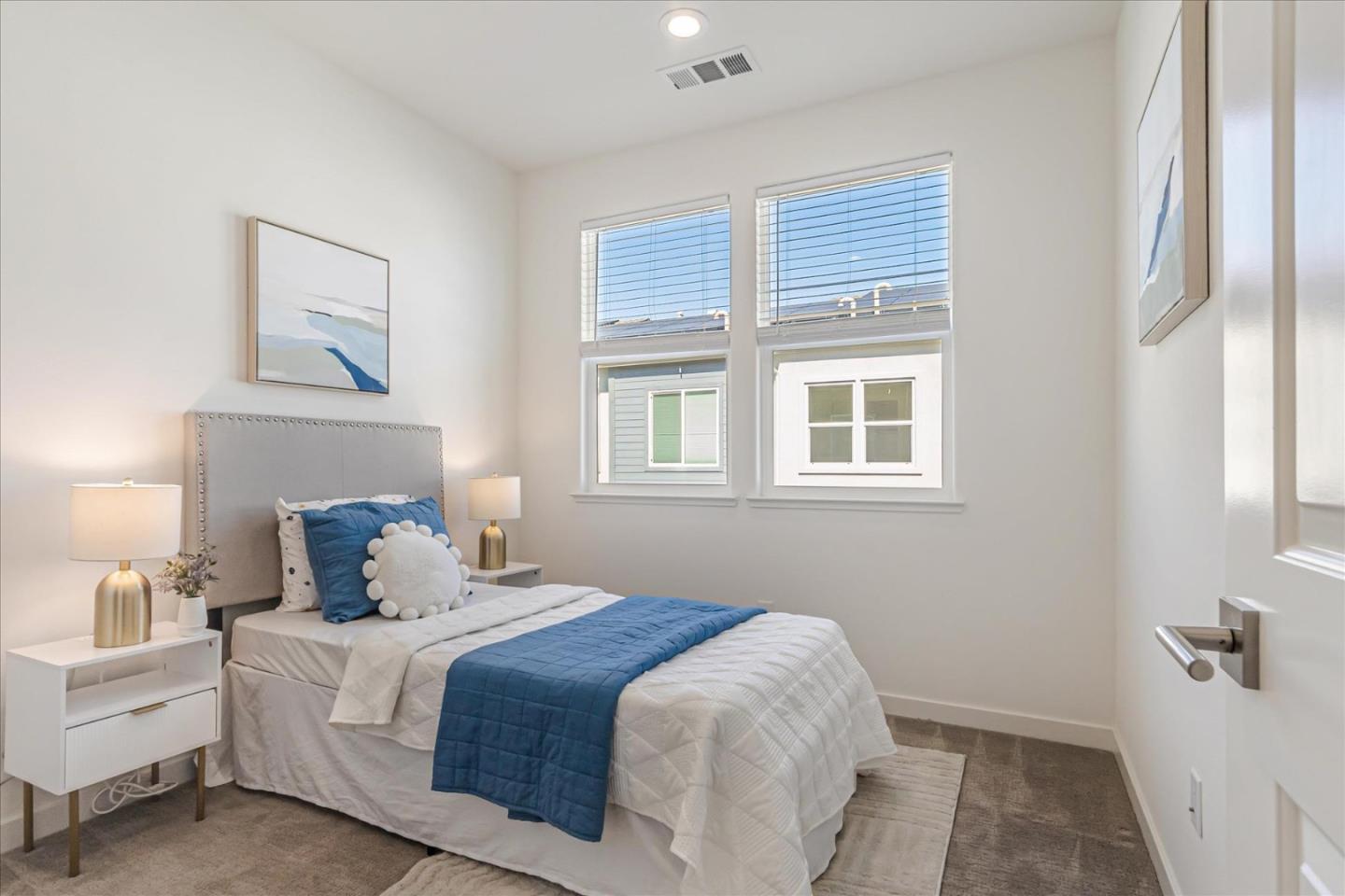 1907 Joshua Tree Circle Milpitas, CA 95035 - Photo 17 of 37 a bedroom with a bed and a window