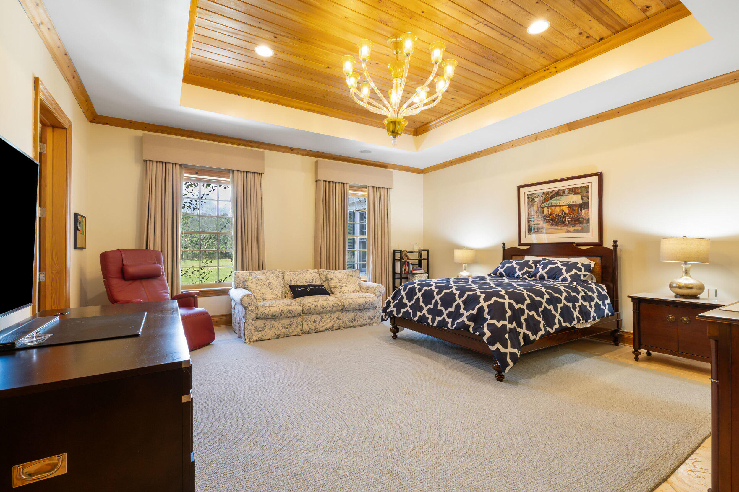 9508 Windy Ridge Road Windermere, FL 34786 - Photo 23 of 49 a bedroom with a bed couch and window