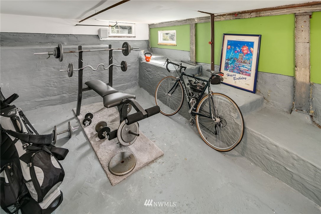 342 Northwest 48th Street Seattle, WA 98107 - Photo 17 of 20 a view of a room with gym equipment