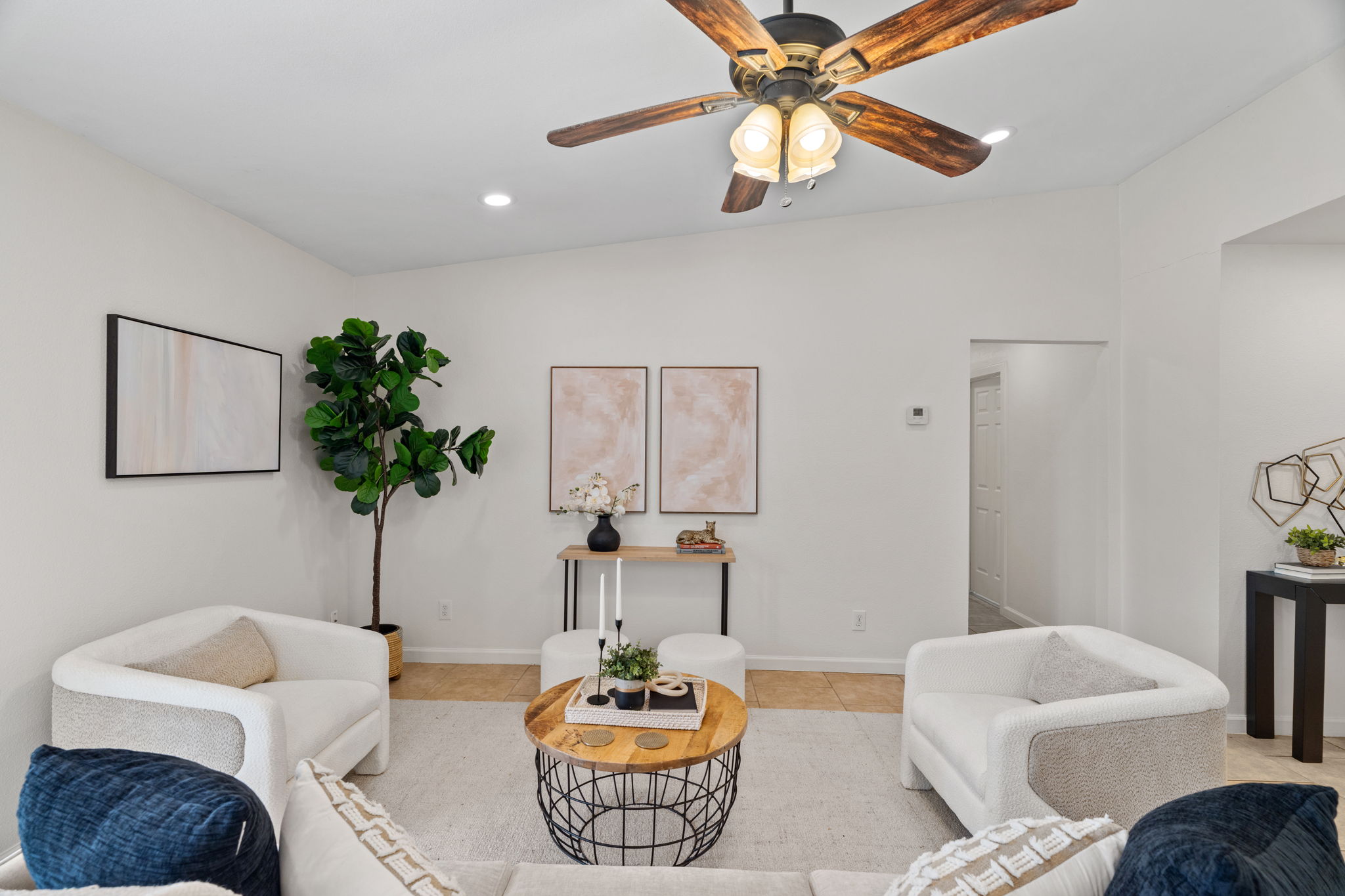 2604 Cockburn Drive Austin, TX 78745 - Photo 26 of 34 Fresh updates add style while keeping the home comfortable, practical, and welcoming.