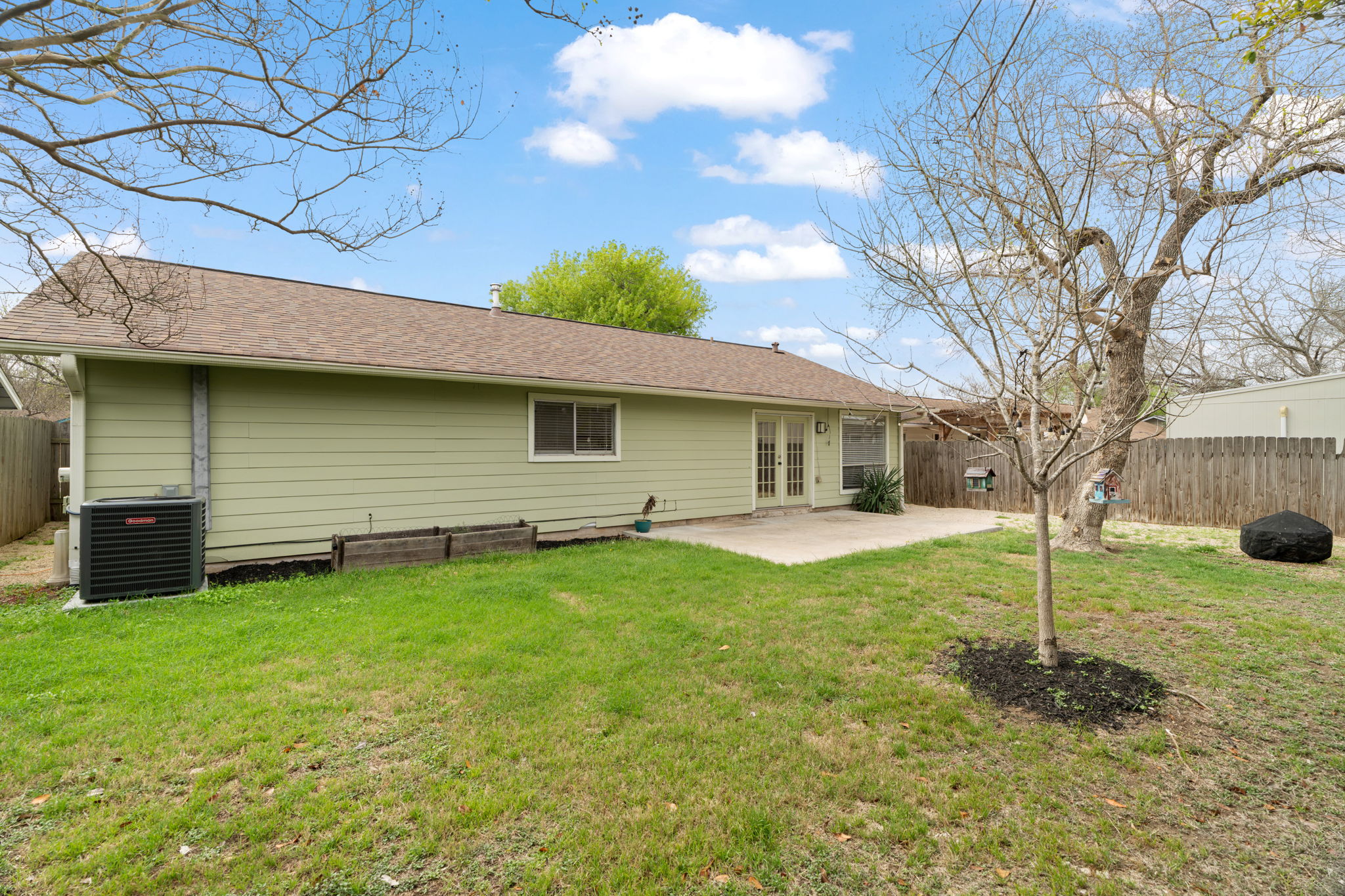 2604 Cockburn Drive Austin, TX 78745 - Photo 8 of 34 Just the right amount of backyard space for pets, gardening, and outdoor relaxing.