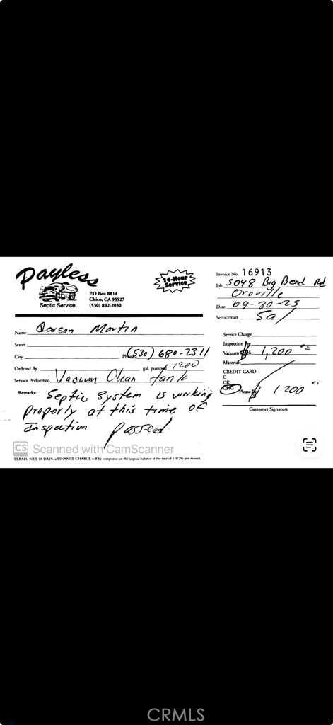 5048 Big Bend Road Oroville, CA 95965 - Photo 7 of 75 septic 2/3