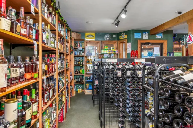 a room with lots of fruit and vegetables