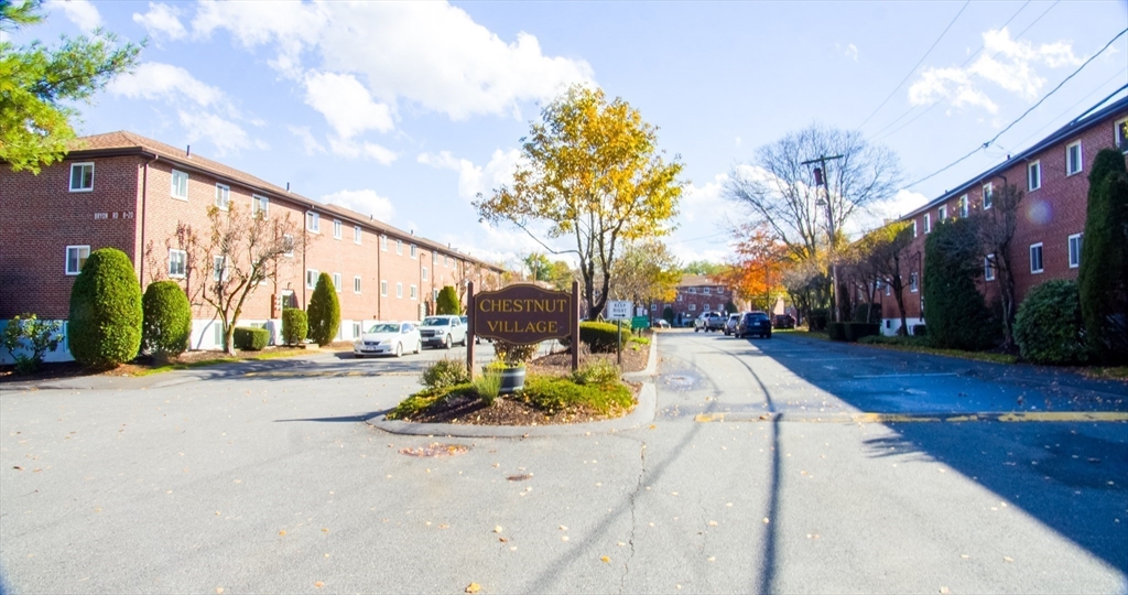 a view of street with slide