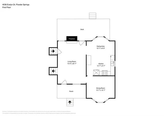 $1,995 | 4036 Evelyn Drive, Powder Springs, GA 30127