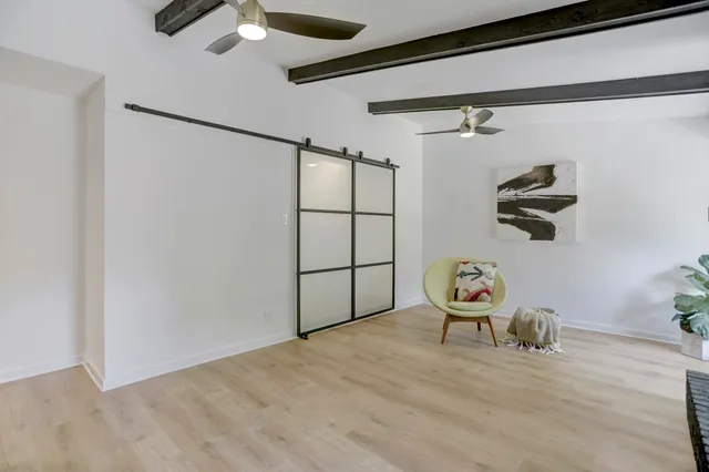 a room with storage and utility