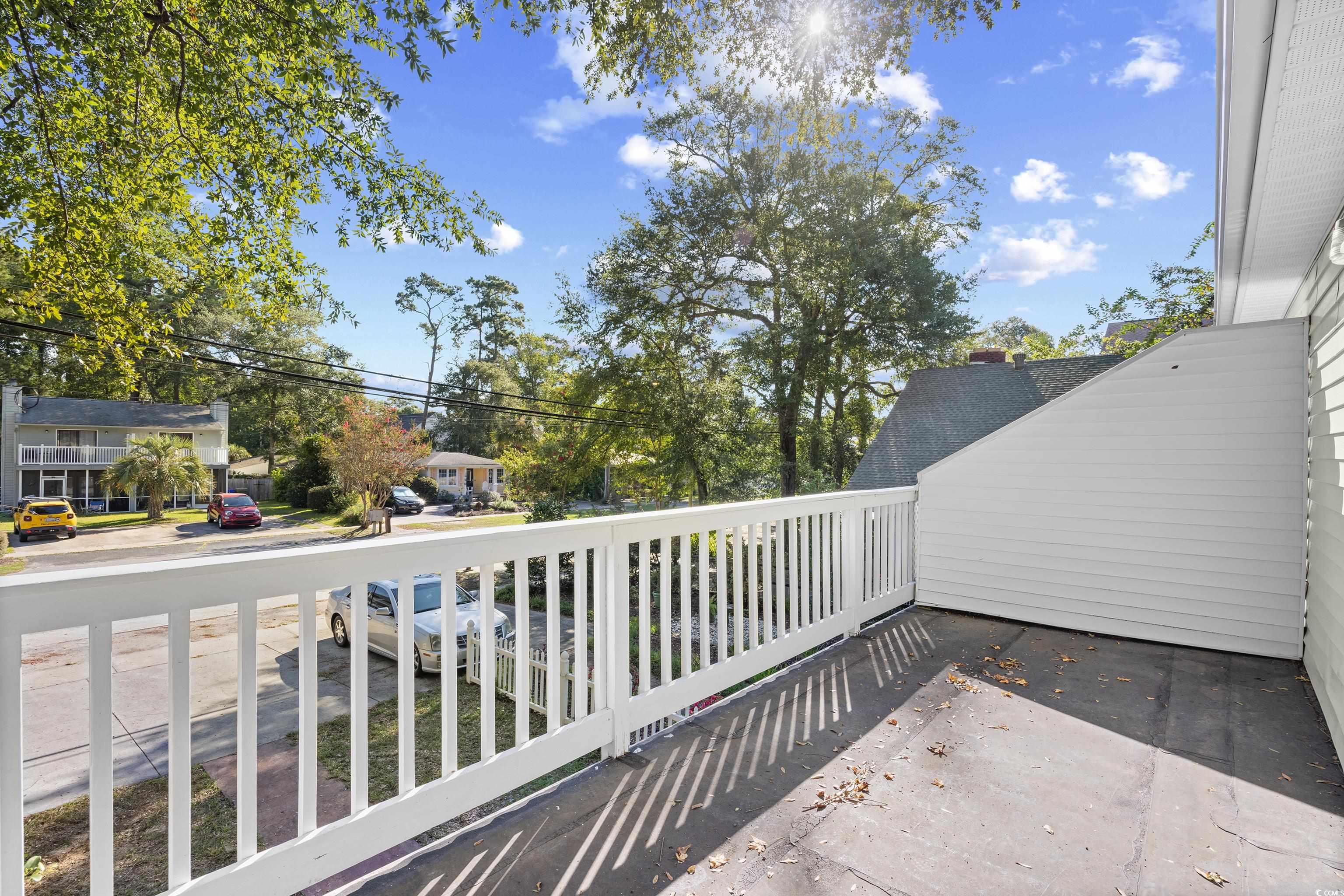 617 Surfside Drive Surfside Beach, SC 29575 - Photo 29 of 39 View of balcony