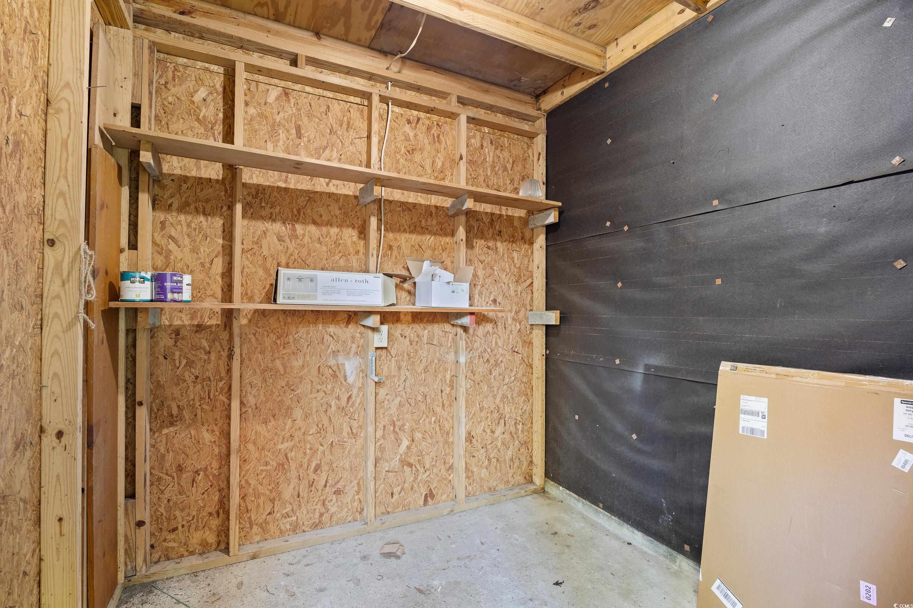 617 Surfside Drive Surfside Beach, SC 29575 - Photo 30 of 39 View of storage area