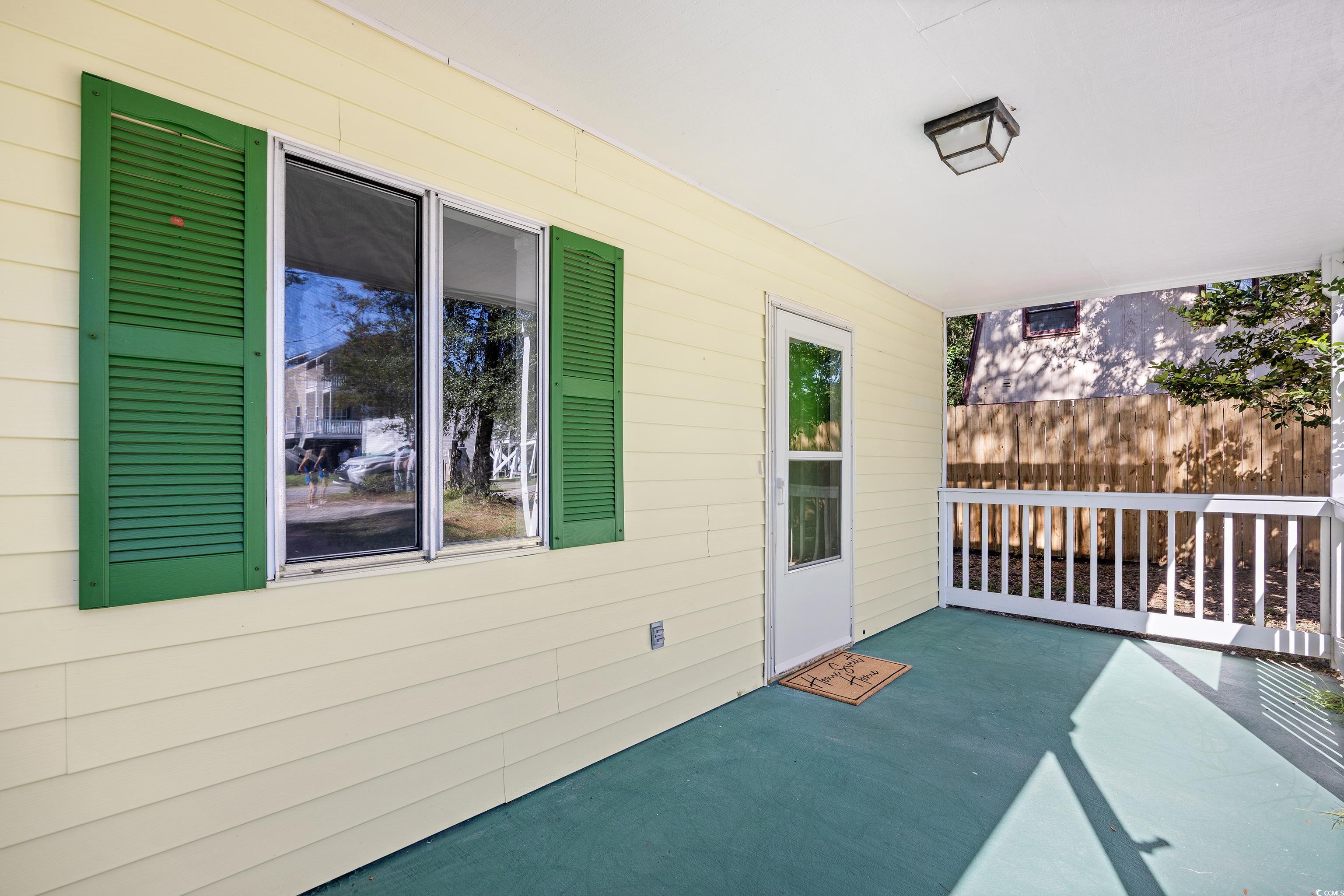 617 Surfside Drive Surfside Beach, SC 29575 - Photo 3 of 39 View of patio