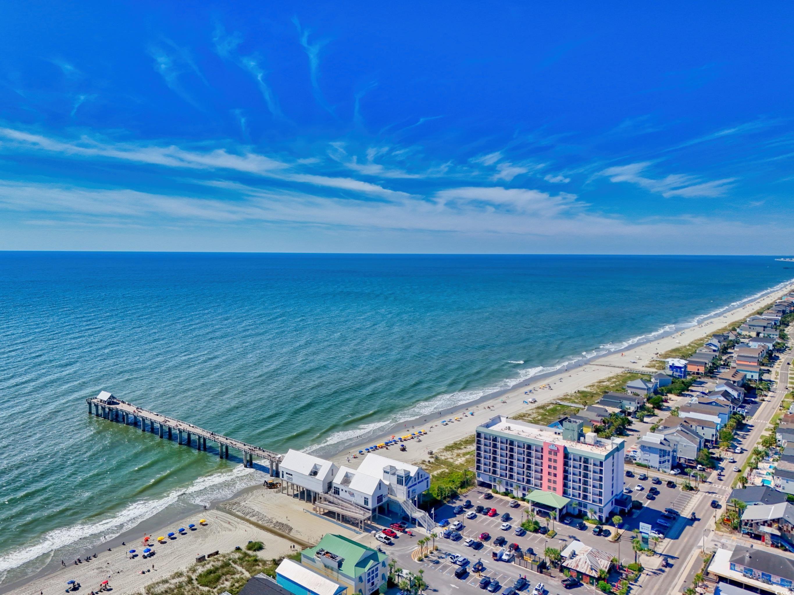 617 Surfside Drive Surfside Beach, SC 29575 - Photo 38 of 39 Drone / aerial view of extended coastline