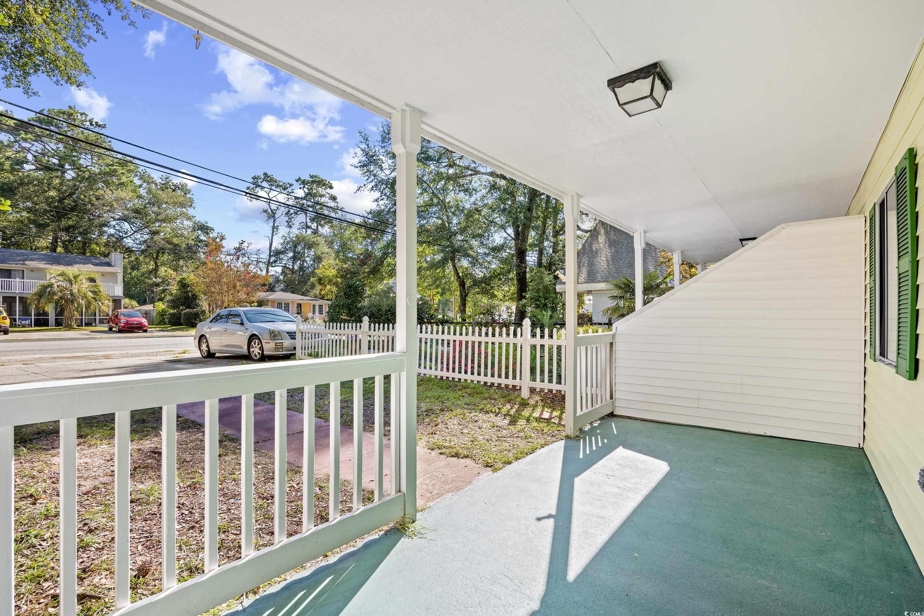 617 Surfside Drive Surfside Beach, SC 29575 - Photo 4 of 39 View of porch