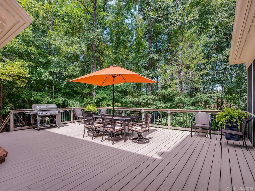 4501 Nora's Path Road Charlotte, NC 28226 - Photo 30 of 32 a view of house with deck and outdoor seating