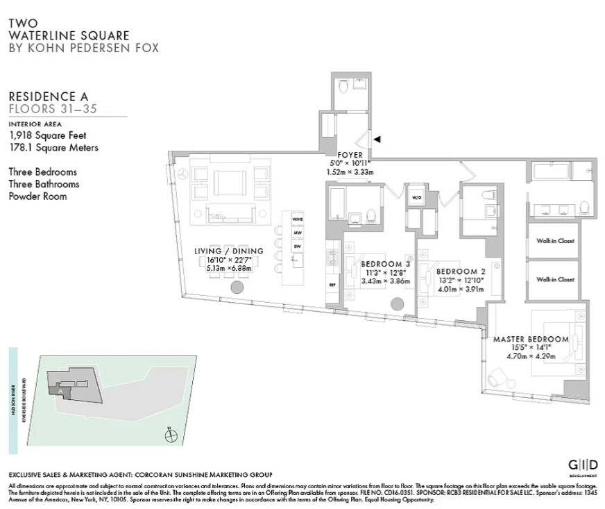 30 Riverside Boulevard, Unit 32A Manhattan, NY 10069 - Photo 14 of 14