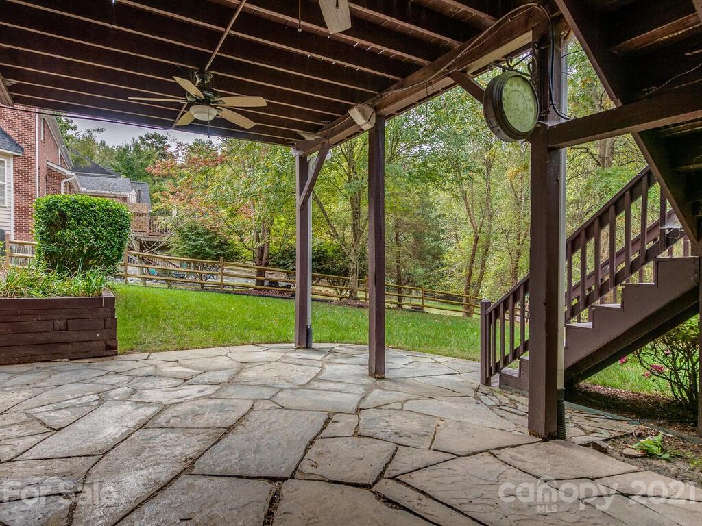 3115 Planters Ridge Road Charlotte, NC 28270 - Photo 40 of 44 a view of a porch with a backyard